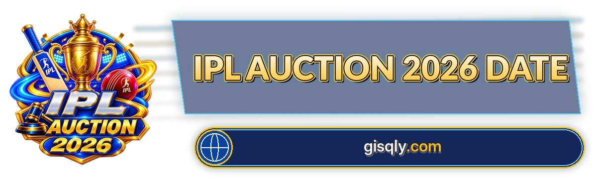 Ipl Auction 2026 Date